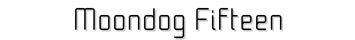 Moondog Fifteen font